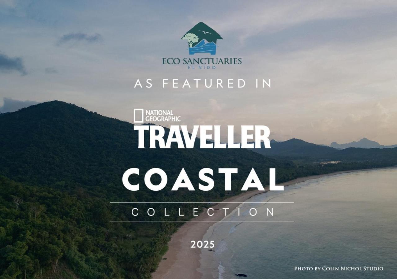 Eco Sanctuaries Nature Lodge Nacpan Beach, El Nido Εξωτερικό φωτογραφία